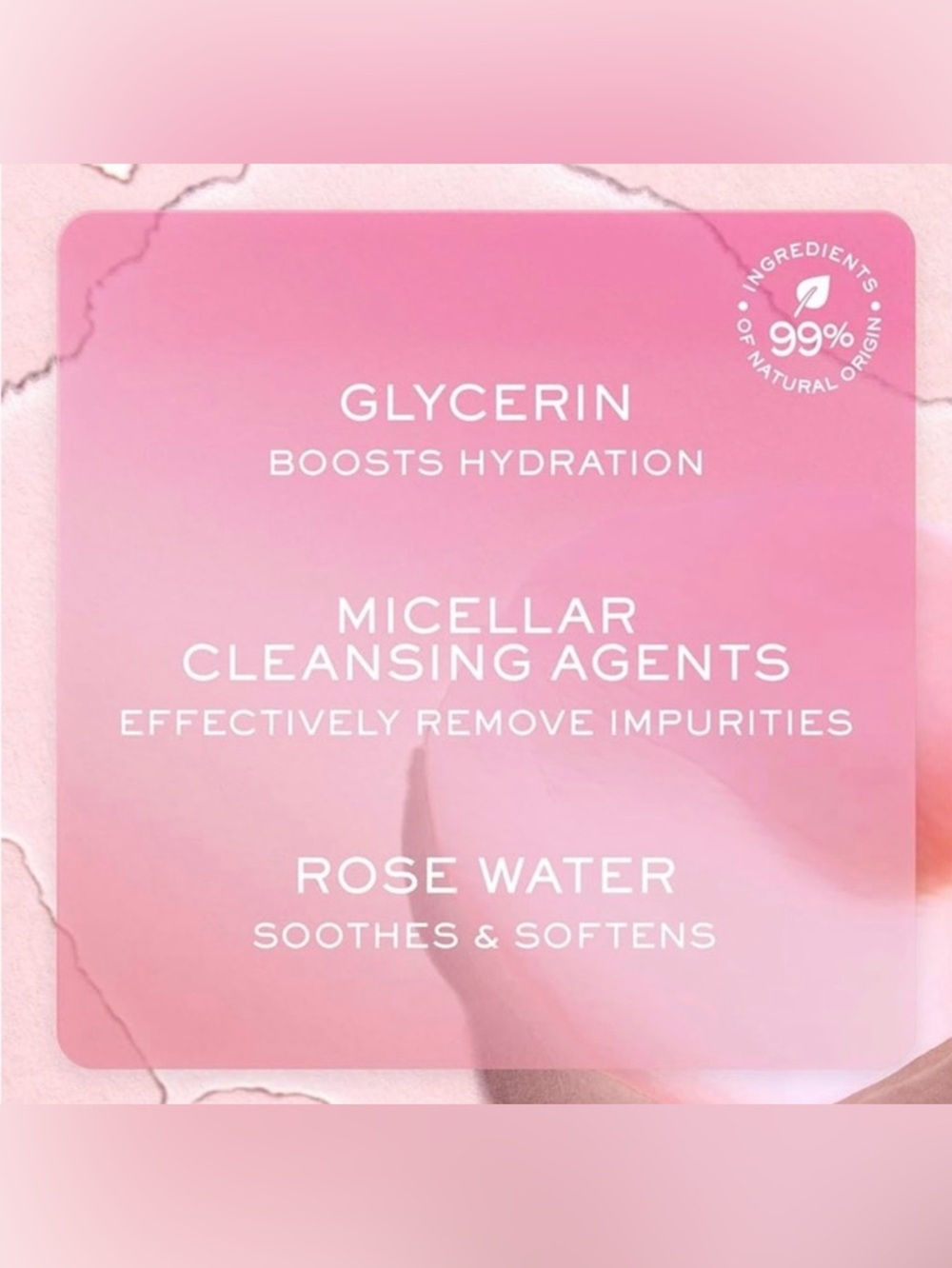 Nuxe Very Rose Soothing Facial Cleanser & Makeup Remover Micellar Water - Picture 6 of 9